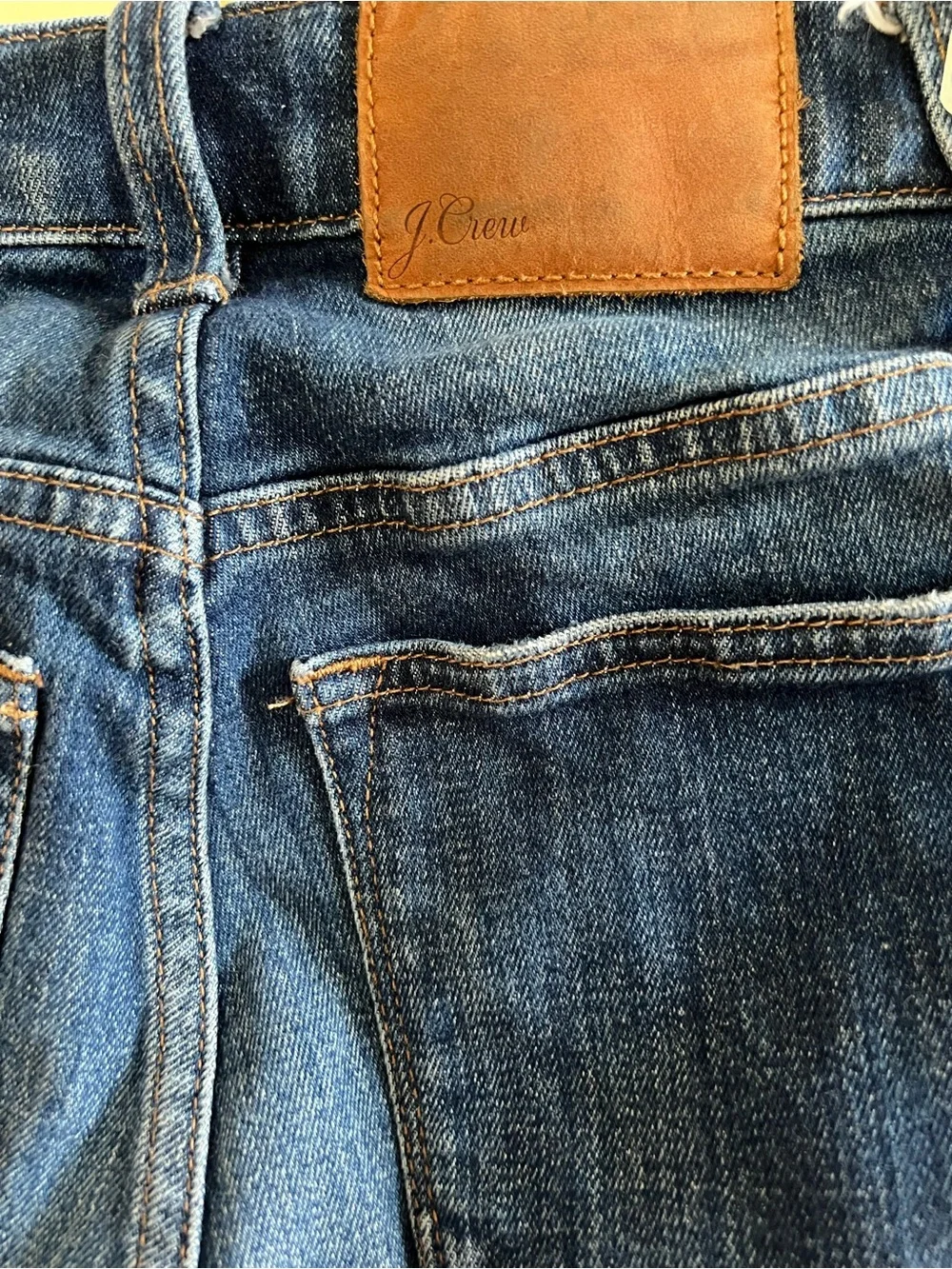 J. Crew Maternity Slim Broken-In Boyfriend Jeans - Blue Denim size 24 (short in)